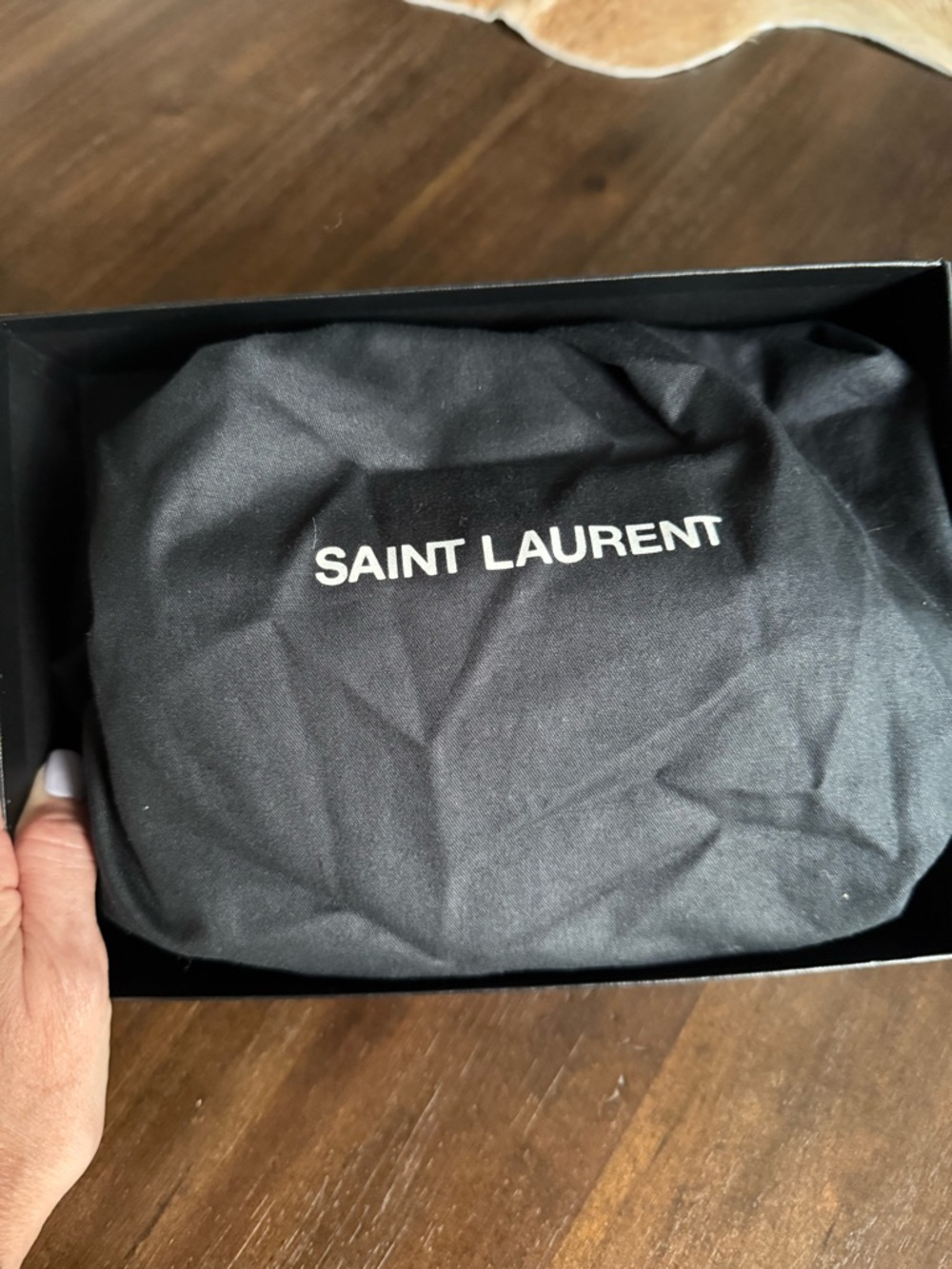 NEW w bag/box! Authentic YSL mini bag in Camouflage Brown/Green. Gorgeous! - Picture 8 of 8
